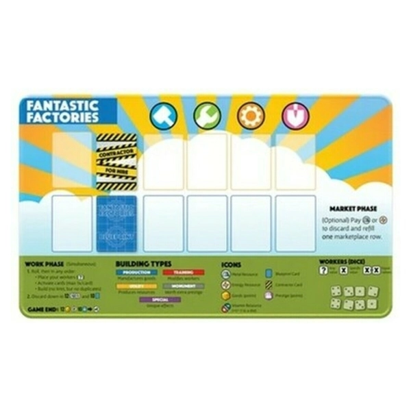 Fantastic Factories: Playmat