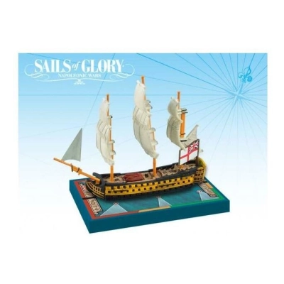Sails of Glory British HMS Queen Charlotte 1790 Ship Pack