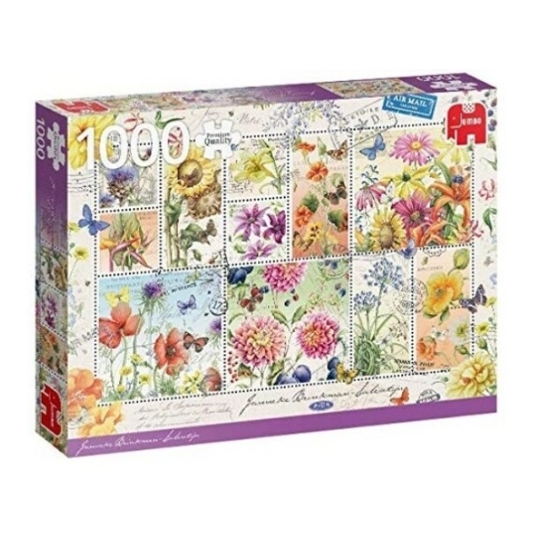 Briefmarken Sammlung Sommerblumen