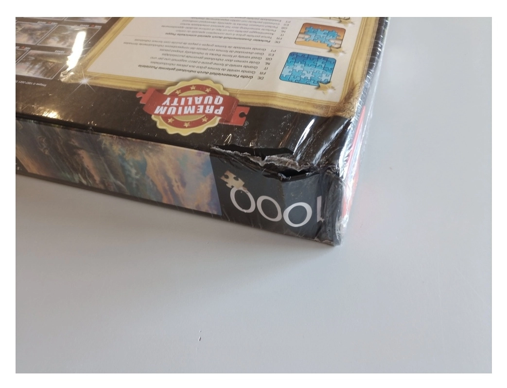 Im Naturparadies (Defekte Verpackung)