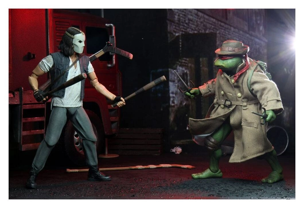 Teenage Mutant Ninja Turtles Actionfiguren Doppelpack Casey Jones & Raphael in Disguise 18 cm