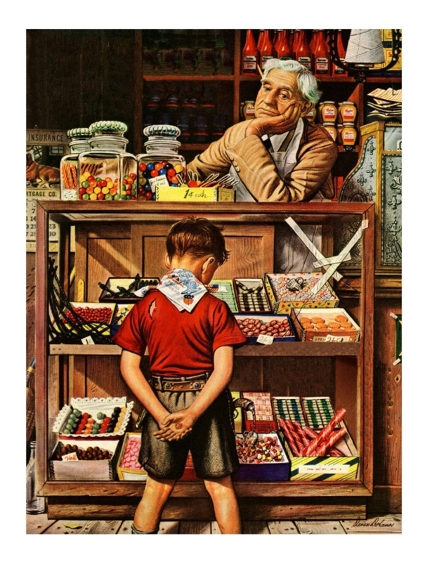 Süssigkeiten - Stevan Dohanos
