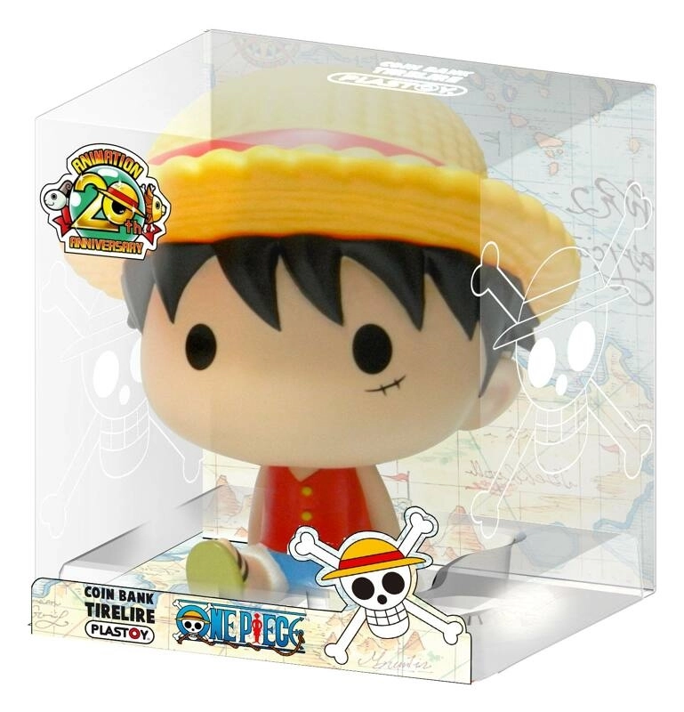 One Piece Chibi Spardose Ruffy 15 cm