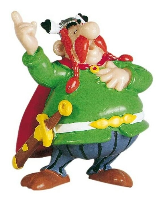 Asterix Figur Majestix der Chef 6 cm