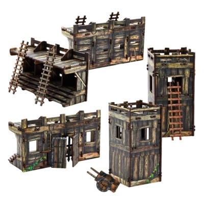 e-Raptor Constructions - Wooden Barrier