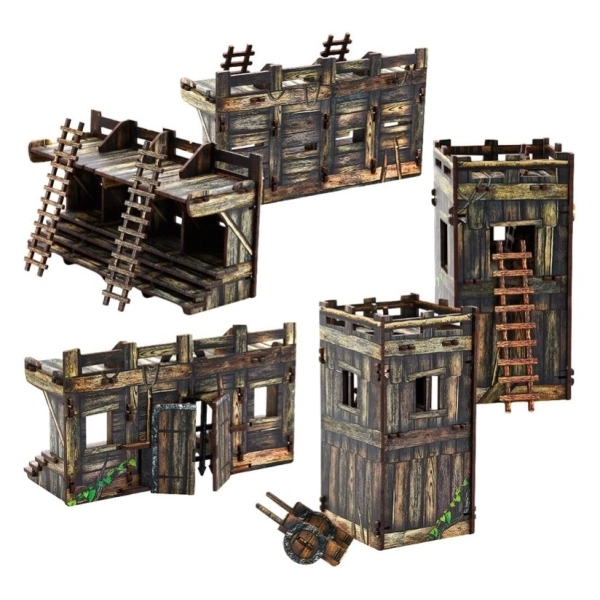 e-Raptor Constructions - Wooden Barrier