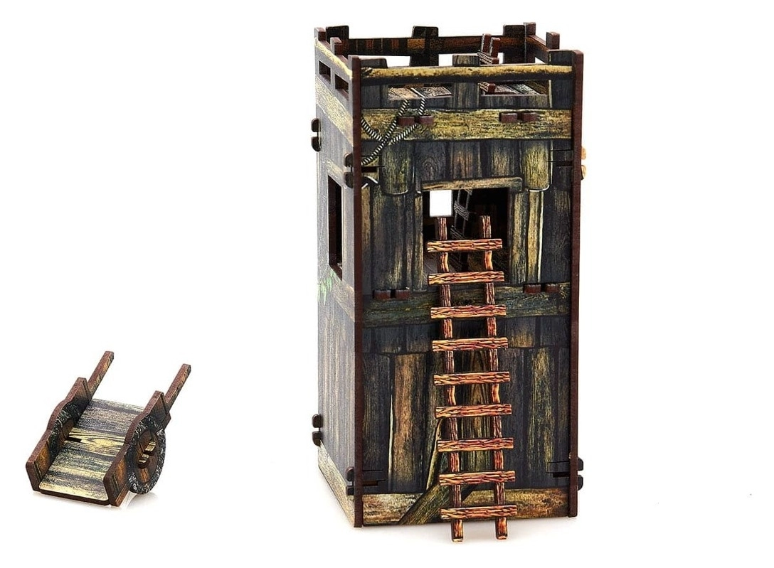 e-Raptor Constructions - Wooden Barrier