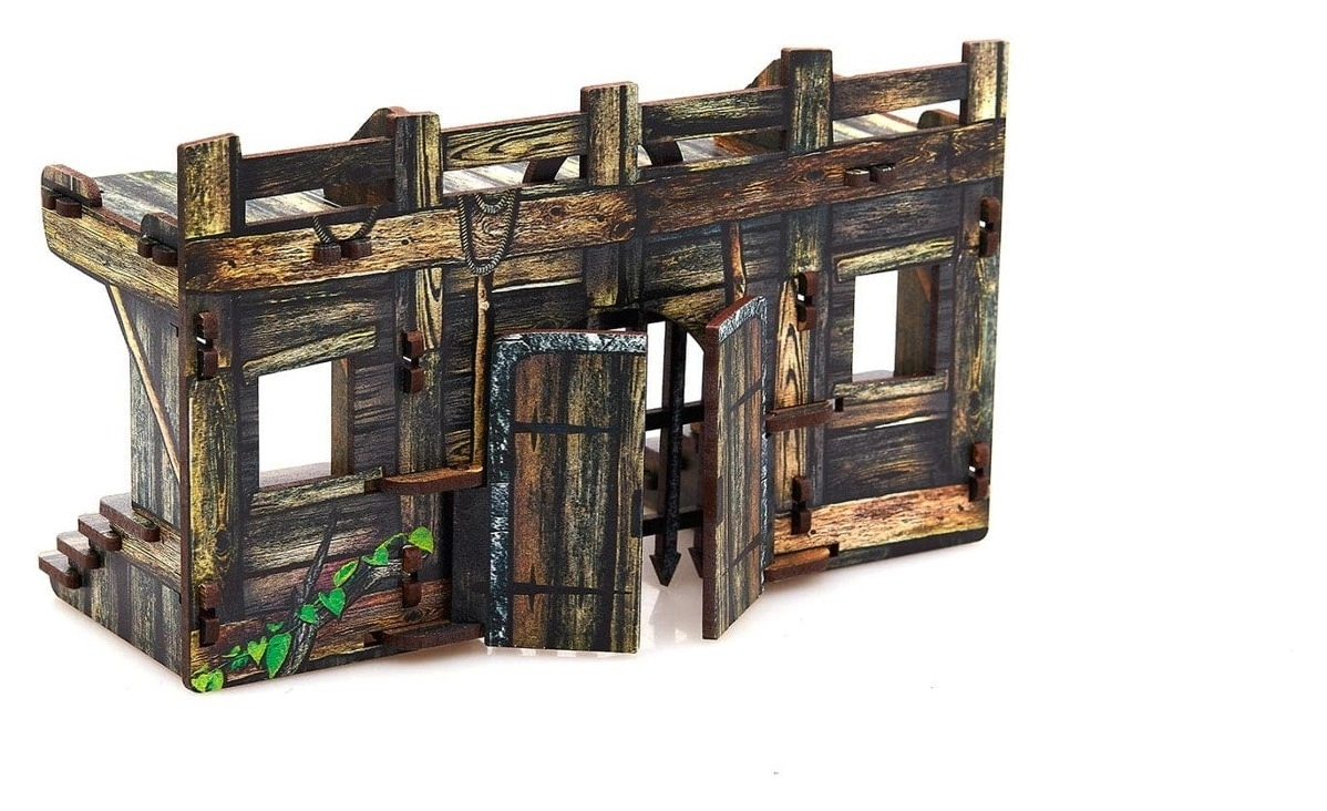 e-Raptor Constructions - Wooden Barrier