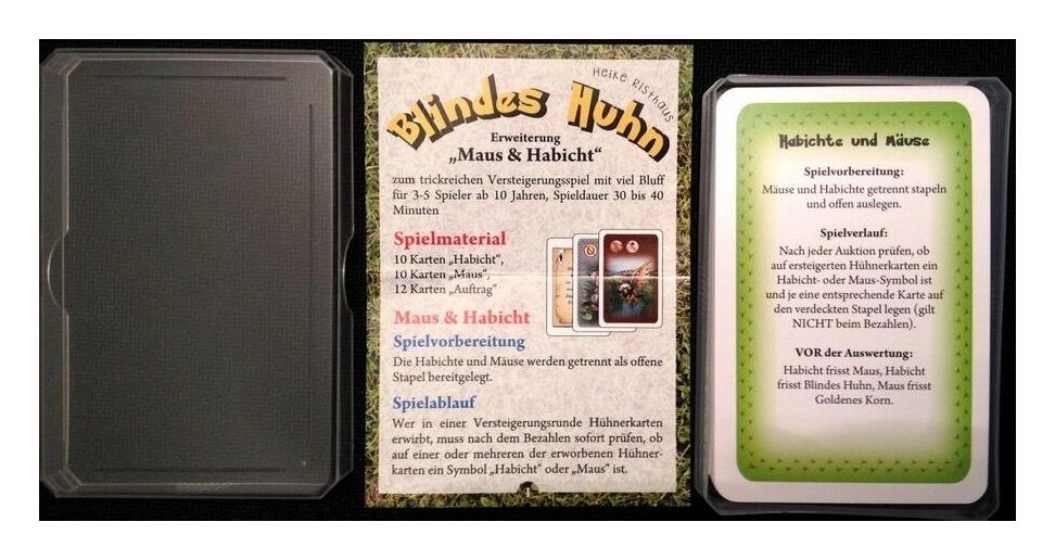 Blindes Huhn - Maus und Habicht Erweiterung