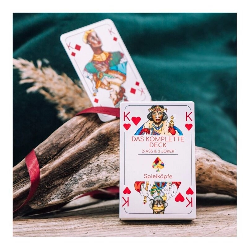 Gendergerechtes Kartendeck (Einzel-Romme)