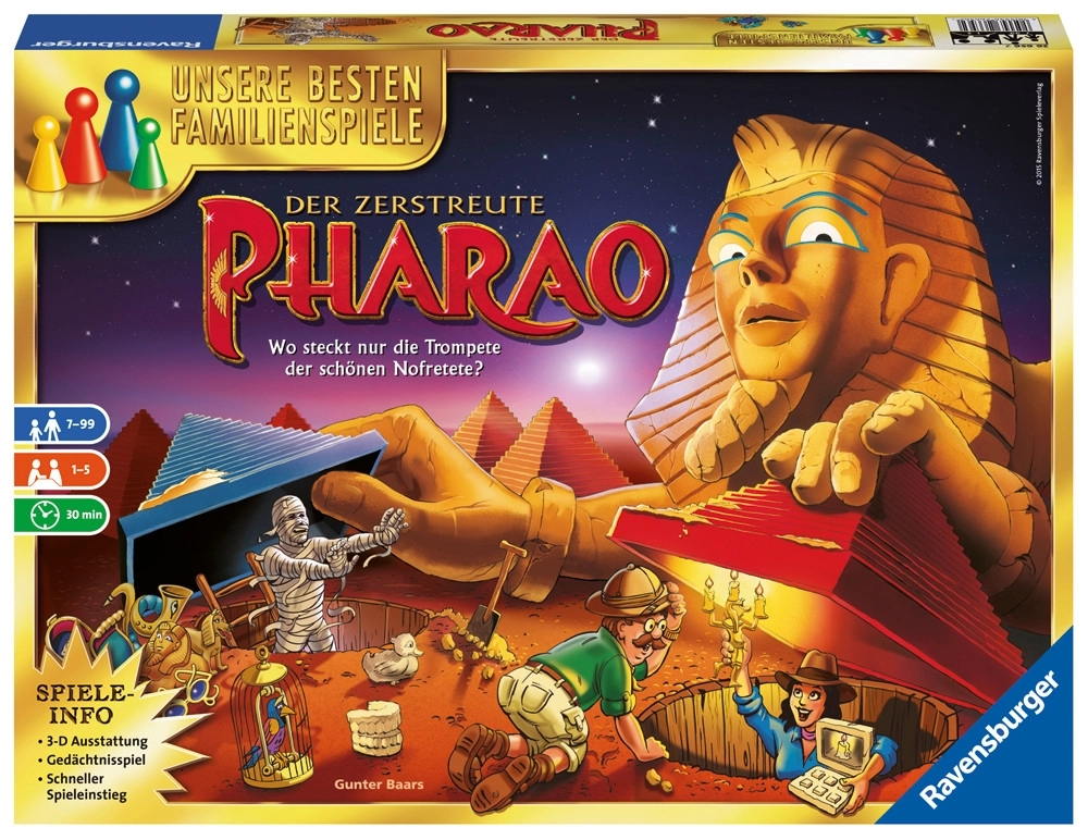 Der zerstreute Pharao