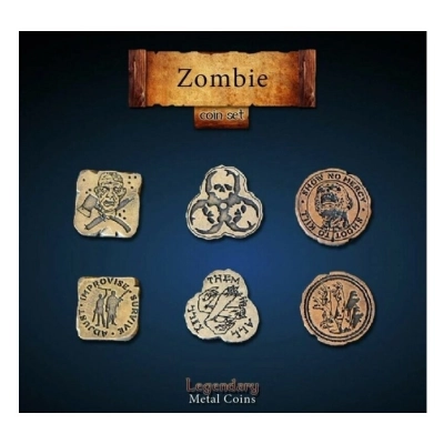 Zombie Coin Set (24 Stück)