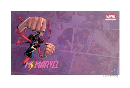 Marvel Champions: Ms. Marvel Game Mat