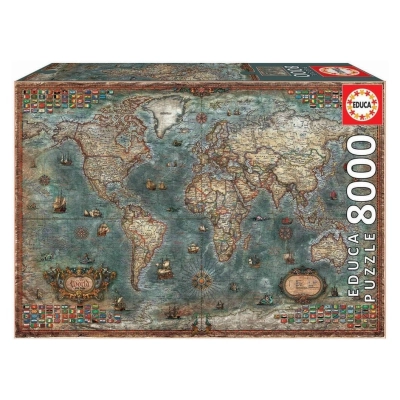 Historische Weltkarte