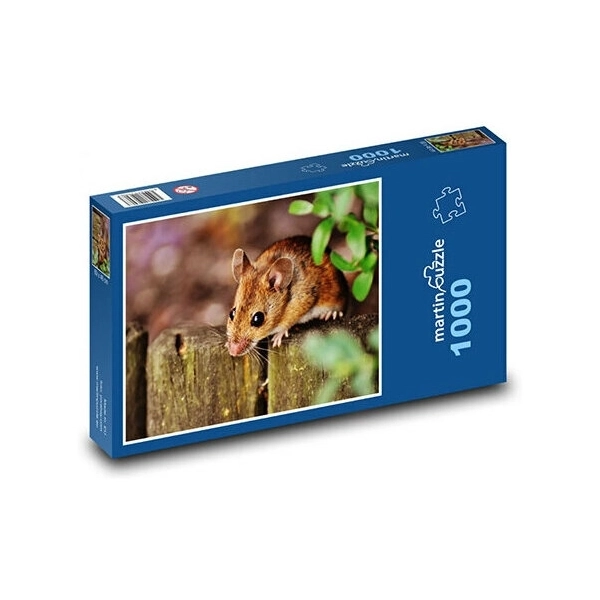 Maus auf dem Zaun Puzzle von martin puzzle online kaufen