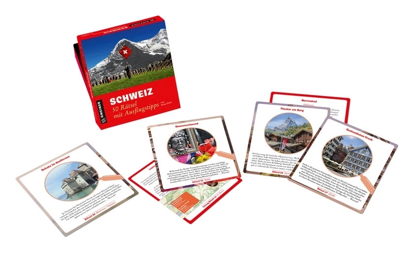 Schweiz - 50 Rätsel mit Ausflugtipps
