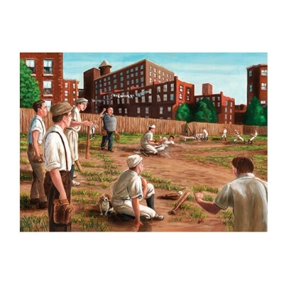 Nostalgisches Baseball-Spiel