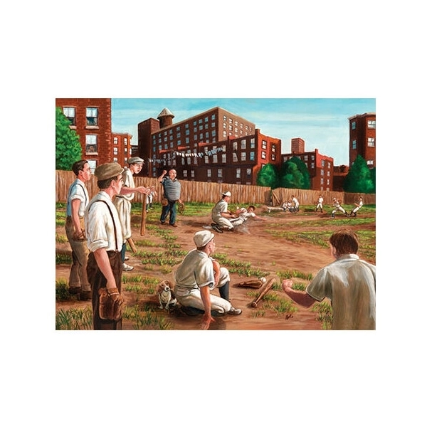 Nostalgisches Baseball-Spiel