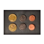 Set of 50 Metal Medieval Coins