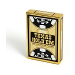 COPAG® Poker Texas Hold`Em, Jumbo Index blau, 100% Plastik