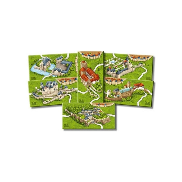 Carcassonne - Burgen in Deutschland Erweiterung (neue Edition)
