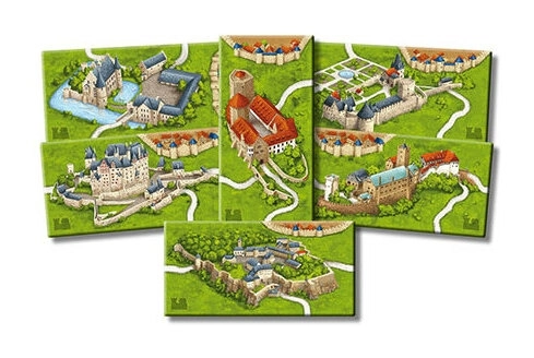 Carcassonne - Burgen in Deutschland Erweiterung (neue Edition)