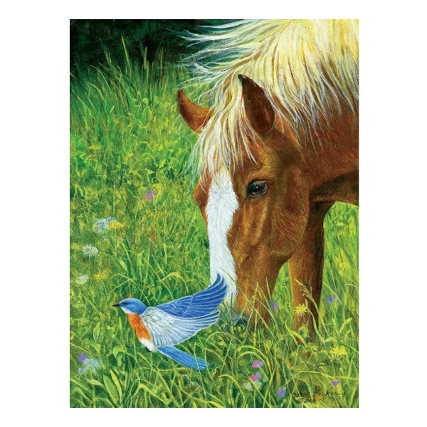 Gesellschaft auf der Wiese