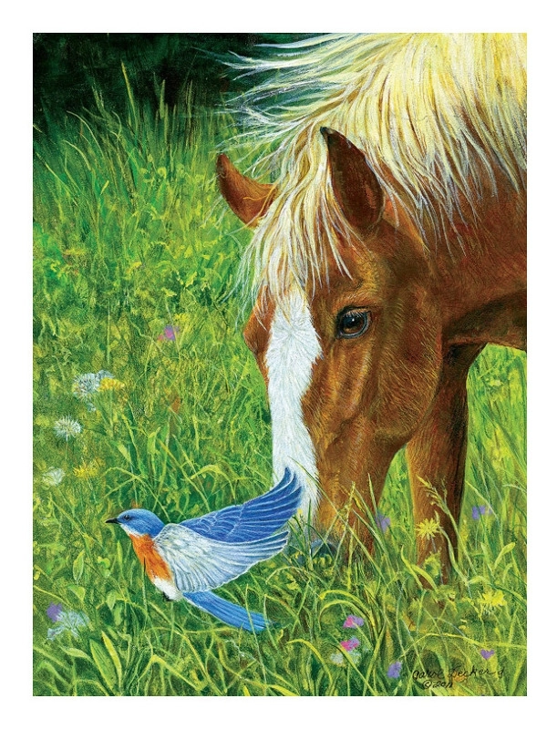 Gesellschaft auf der Wiese