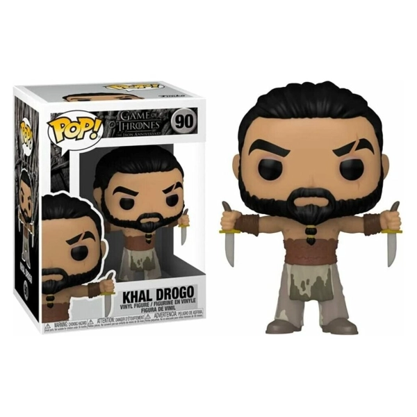 Funko POP! Game of Thrones - Khal Drogo w/Daggers Vinyl Figure 10cm