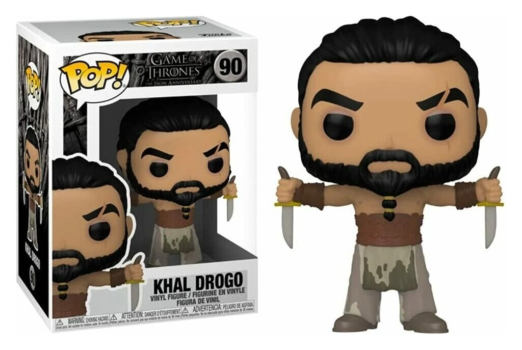 Funko POP! Game of Thrones - Khal Drogo w/Daggers Vinyl Figure 10cm