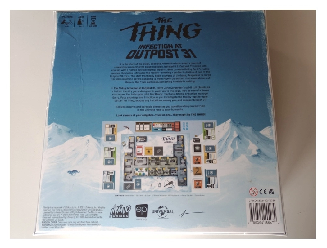 The Thing – Infection at Outpost 31 2nd Edition - EN (Defekte Verpackung)