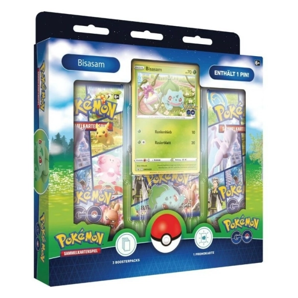 Pokémon GO Pin Box Bisasam - DE