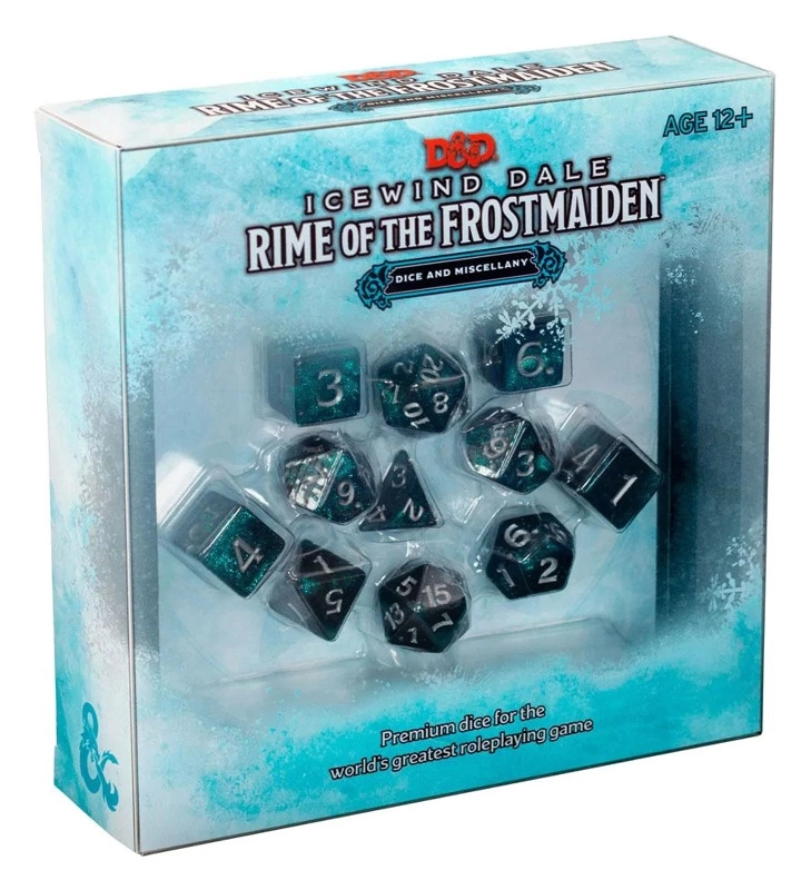 D&D Icewind Dale: Rime of the Frostmaiden Dice Set