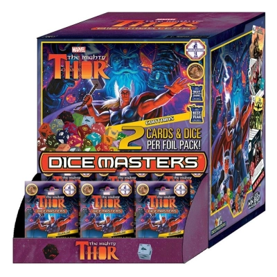 Marvel Dice Masters - The Mighty Thor Gravity Feed - (90 Foil Packs) - EN