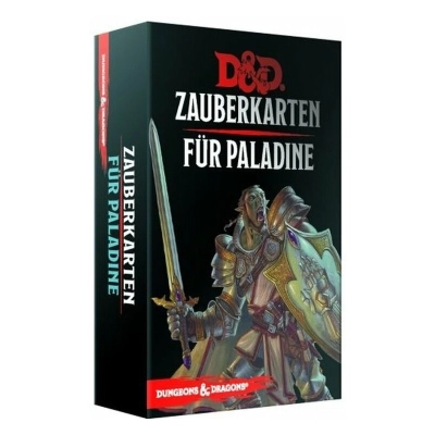 D&D Zauberkarten für Paladine (70 Karten) - DE