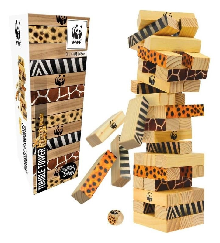 WWF Wackelturm Miombo - 48 Teile