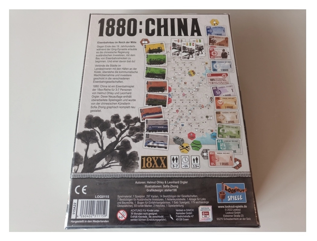 1880 China (Defekte Verpackung)