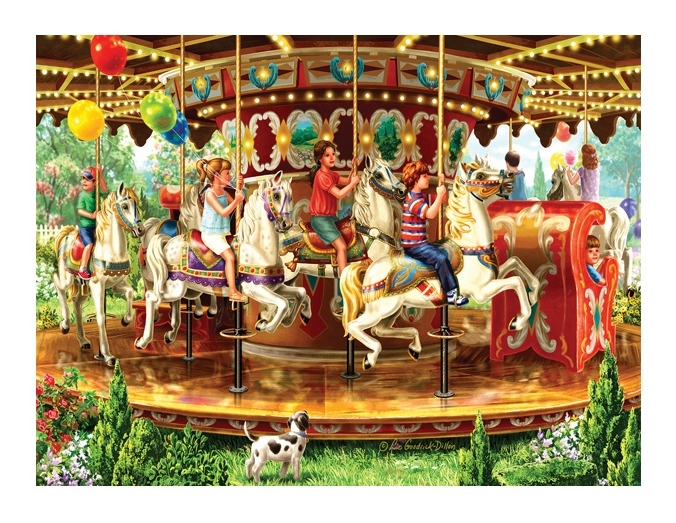 Carousel Ride - Liz Goodrick-Dillon