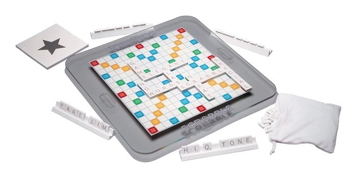Scrabble Glas-Edition