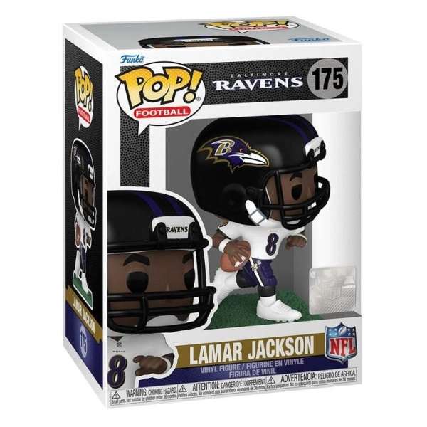 Funko POP! NFL: Ravens - Lamar Jackson (Away)