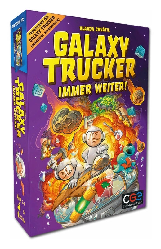 Galaxy Trucker Erweiterung  – Immer weiter! - Zweite Edition