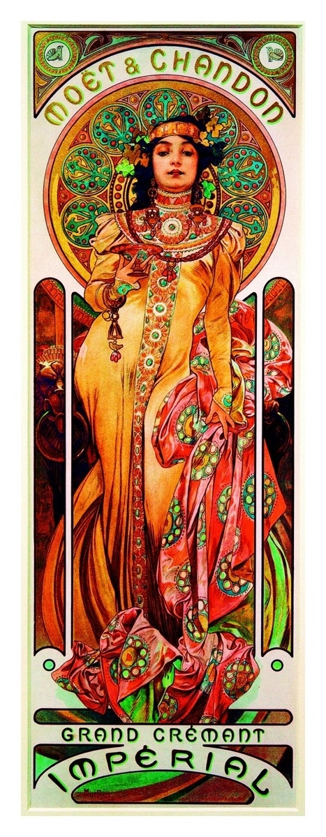 Moët & Chandon-Grand Crémant Impérial - 1899 - Alphonse Mucha
