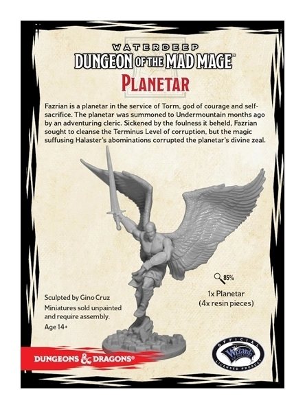 D&D: Dungeon of the Mad Mage: Planetar (1 Figur) - EN