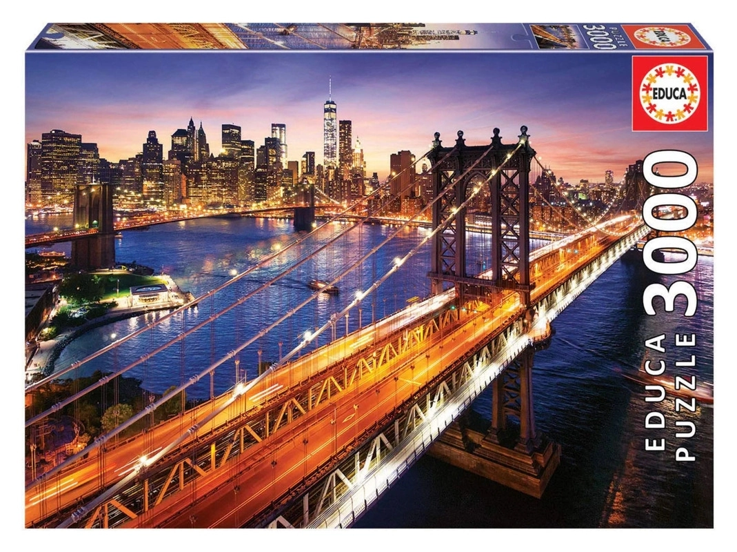 Manhattan bei Sonnenuntergang