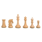 Schachfiguren Sinquefield Schwarz - 95mm