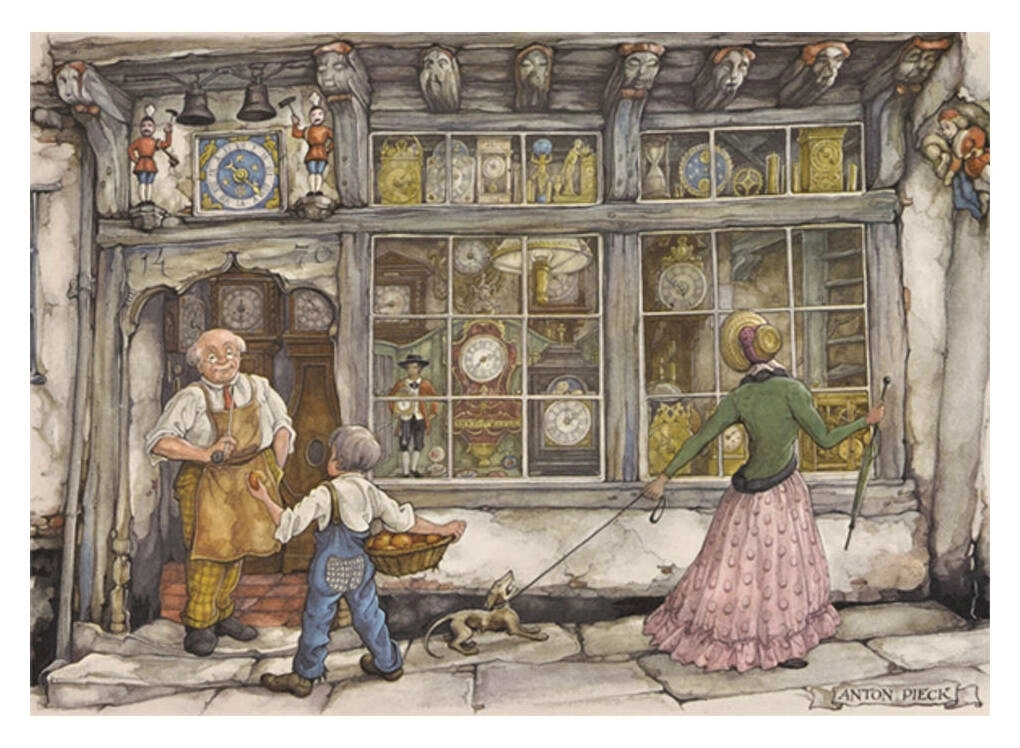 Der Uhrenladen - Anton Pieck