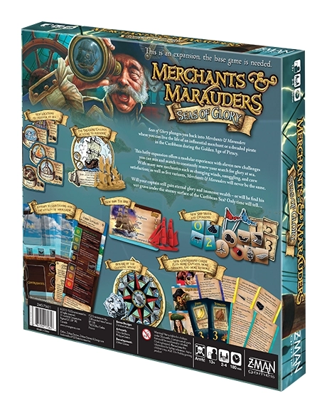 Merchants & Marauders Expansion – Seas of Glory - EN