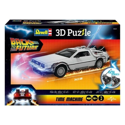 Zurück in die Zukunft - Time Machine - 3D Puzzle