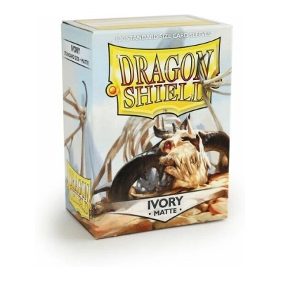 Dragon Shield Standard Sleeves - Matte Ivory (100 Sleeves)