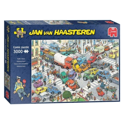 Verkehrschaos - Jan van Haasteren